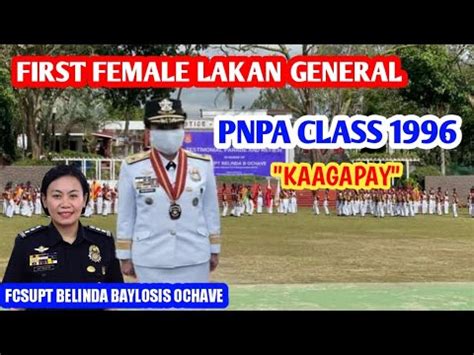 pnpa class 1996 list of graduates|KILALANIN, FIRST FEMALE LAKAN GENERAL, (PNPA CLASS .